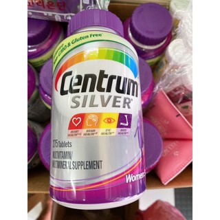 Centrum Silver Women 50+ 275 Tablets. (exp 08/2022)