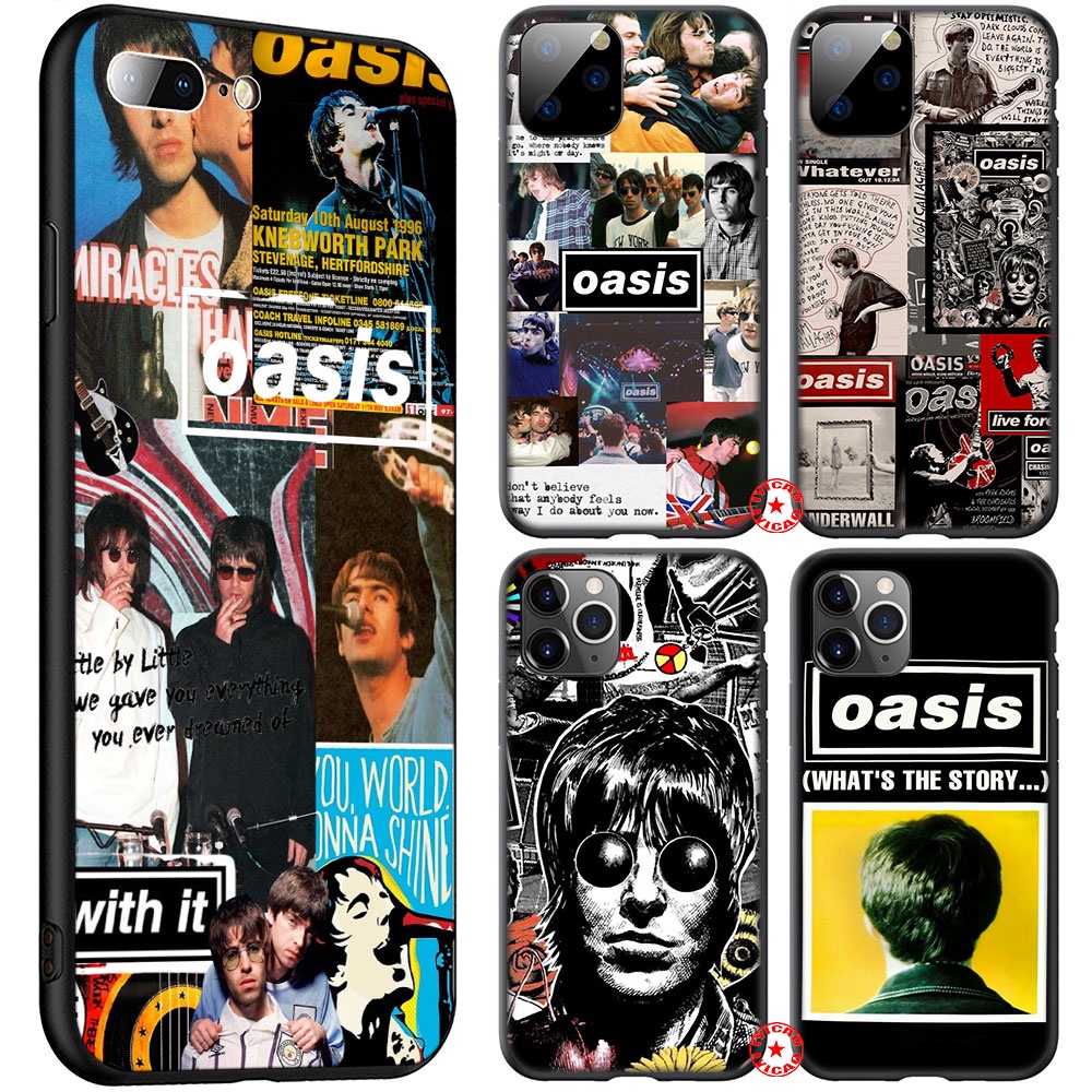 My37 Oasis Soft Case สําหรับ iPhone 5 5S 6 6S 7 8 11 Pro Max Plus SE XR