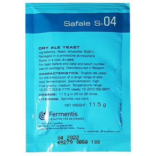 Fermentis - Safale S-04 Ale Dry Yeast