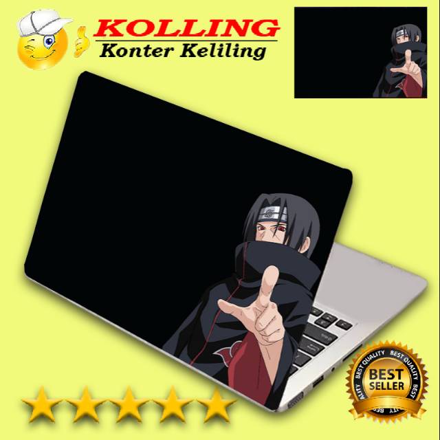 Garskin Laptop อะนิเมะ uciha itachi 2 Skin Laptop Laptop Sticker