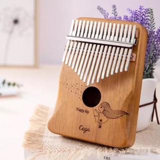 คาลิมบ้า 17 คีย์ ลายน่ารัก ไม้ Mahogany เสียงเยี่ยม ราคาพิเศษ