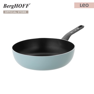 BergHOFF กระทะวอคอะลูมิเนี่ยมเคลือบ รุ่น Leo 28 ซม สีเทาอมน้ำเงินเข้ม Slate 3950319