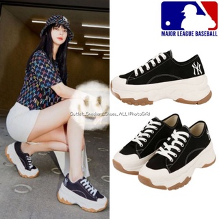 รองเท้า MLB Big Ball Chunky Low Black