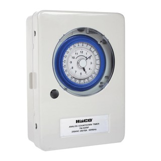 สวิตช์ตั้งเวลา24HR/แบต/กล่อง HACO TMB20IP ANALOG COUNTDOWN TIMER HACO TM-B20IP 24-HOUR