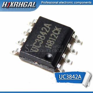 ชุดชิ้นส่วนอิเล็กทรอนิกส์ Uc3842A Sop8 Uc3842 Sop Uc3842B Sop-8 Smd 10 ชิ้น