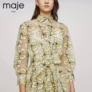 👗Dress แขนยาว ผูกเอว ผ้าลายทรงสวย👗