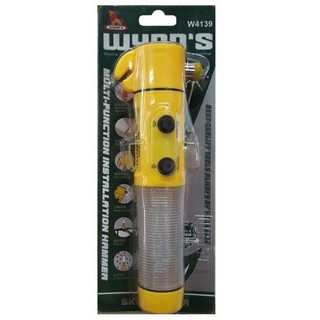 WYNNS ไฟฉายฉุกเฉิน รุ่น W4139 (สีเหลือง)#2237
