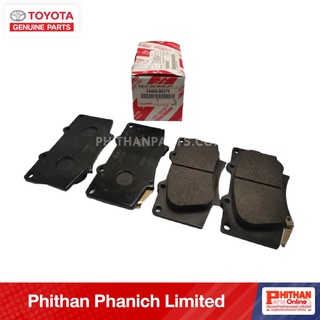 ชุดผ้าเบรกหน้า Fortuner แท้ TOYOTA GENUINE PARTS BRAKE PAD KIT 04465-0K370