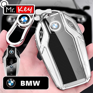 【Mr.Key】เคสกุญแจรถยนต์ หน้าจอ LED สําหรับ BMW 7 series 5 series 53016 series GT X3 LCD