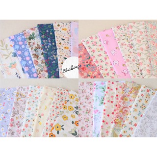 ผ้าคอตตอน100%จัดเซต diy (ผ้านำเข้าเข้า)พร้อมส่ง