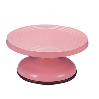 แป้นหมุนแต่งหน้าเค้ก (สีชมพู) SN4153 / Cake Decorating Turntable (Pink) SN 4153