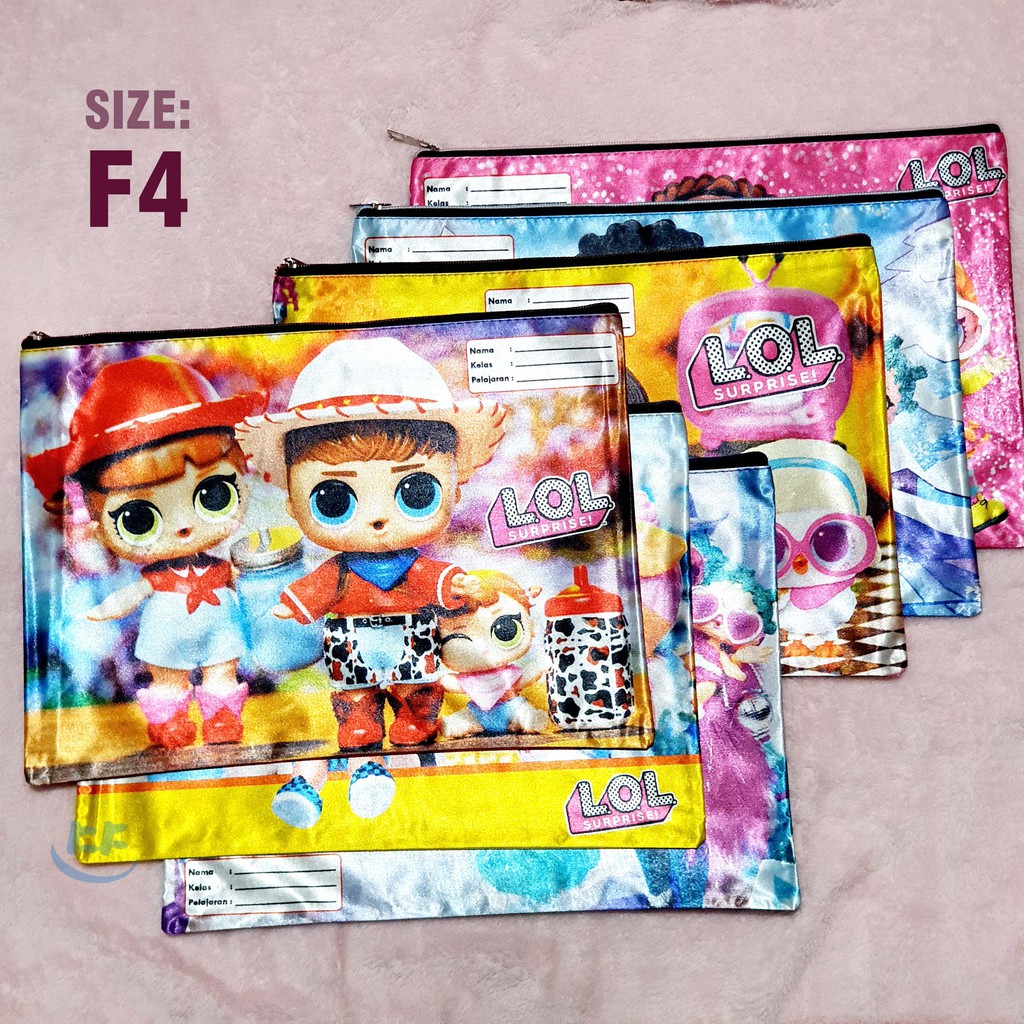 โฟลเดอร์โฟลเดอร์เอกสารผ้า F4 - LOL