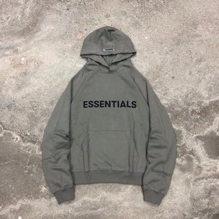 เสื้อกันหนาวมีฮู้ด New Arrivals  Essential Hoodie ผ้าใส่อุ่นสบายมี2สี งานสวยมากค่ะ Size S - XL