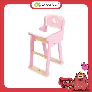 Tender Leaf Toys ของเล่นไม้ ของเล่นบทบาทสมมติ เก้าอี้ทานข้าว สวีตตี้พาย Sweetiepie Dolly Chair