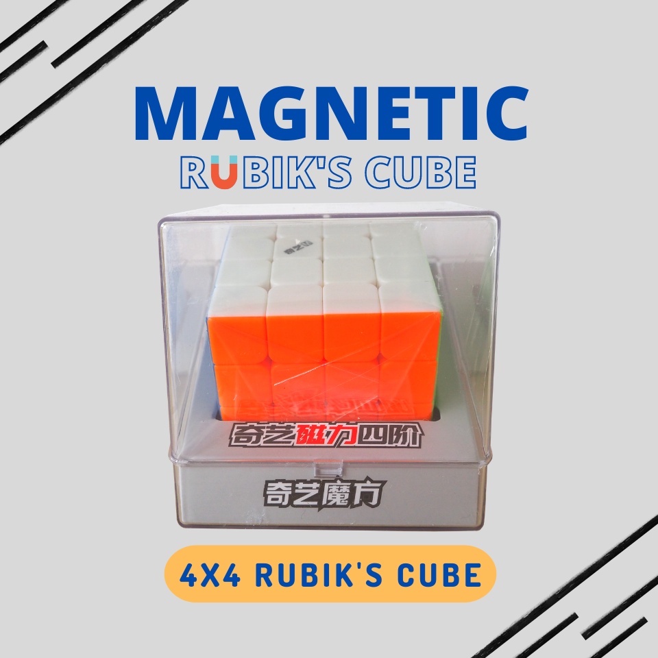 Magnetic Rubik's cube 4x4 รูบิคทรงมาตราฐานแบบแม่เหล็ก4x4