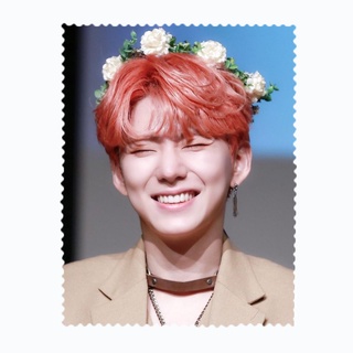 ผ้าเช็ดแว่นตา ผ้าเช็ดแว่น ผ้าเช็ดเลนส์ ผ้าเช็ดจอ นักร้องเกาหลี K-pop Kihyun Monsta X  มอนสตาเอ็กซ์ กีฮยอน