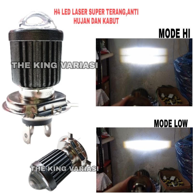 H4 LASER AC DC LAMP/H4 LED LASER HEADLAMP/H4 MOTORCYCLE HEADLAMP/MENS MOTORCYCLE HEADLAMP/LED LASERL