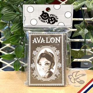 Double Puzzle: Avalon Premium ซองใส่การ์ด อวาลอน หลังทึบ [Accessories for Boardgame]