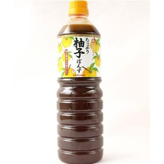 คิคโคแมน เทปปุริ ยูซุ พอนซึ ซอส  1L KIKKOMAN (JAPAN) Tappuri Yuzu Ponzu  Sauce 1L น้ำจิ้มพอนสึ พอนซึ ซอสยูสุ น้ำจิ้มชาบู