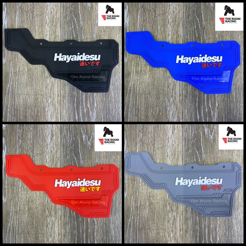 ยางกันโคลน Click 160 ติดตั้งง่าย ตรงรุ่น สวยงาม กันโคลนเข้าเครื่อง ยางกันดีด Hayaidesu Flap Retaining Mud Vario160