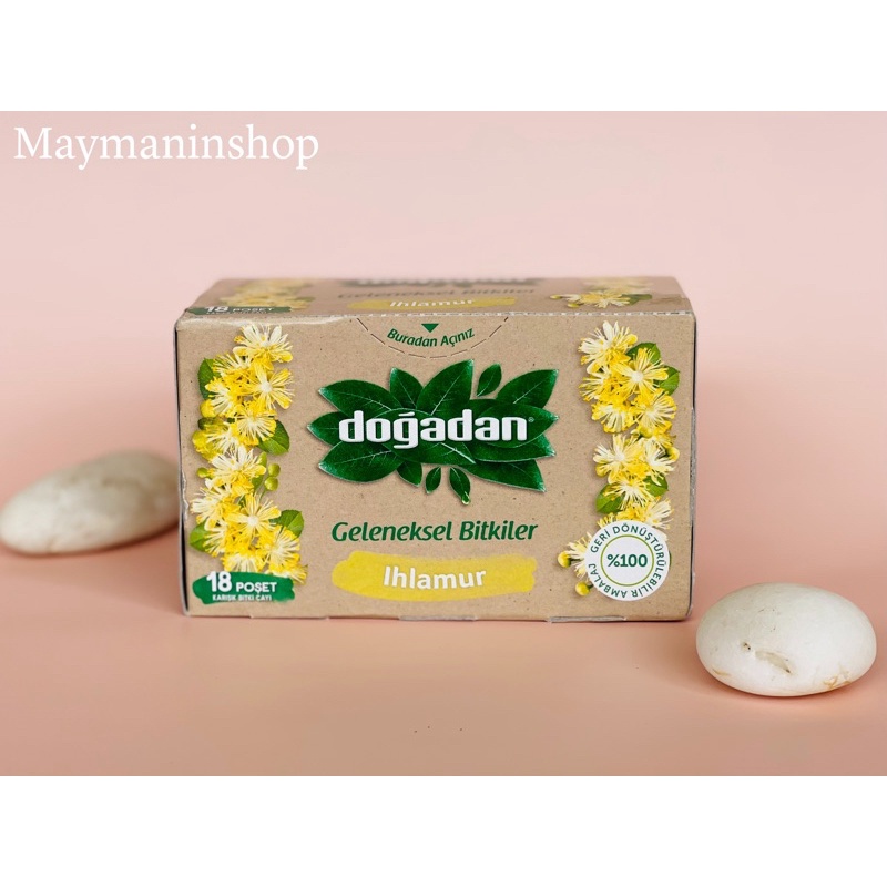 Ihlamur Teaชาฮีรามุด ชาสมุมไพรแก้ไข้หวัด 20 ซอง/กล่อง ยี่ห้อ dogadan นำเข้าจากตุรกี🧿🇹🇷