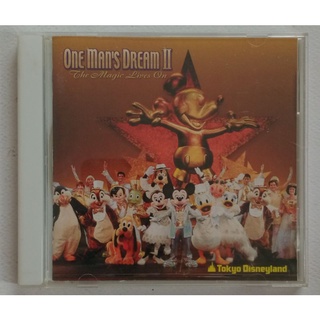 ซีดีเพลง DISNEY Tokyo Disneyland One Mans Dream II CD Music Japan Import มวยปล้ำ