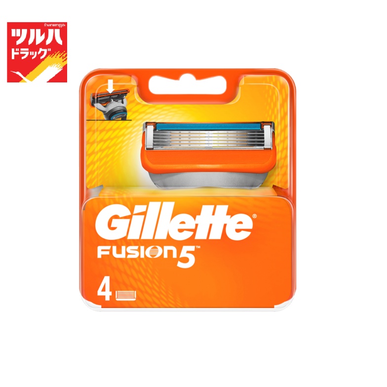 ยิลเลตต์ ฟิวชันไฟว์ ใบ 4/Gillette Fusion 5 4 Blades
