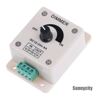 [Sunnycity] แถบสวิตช์ไฟ led 12v-24v 8a 1 ชิ้น