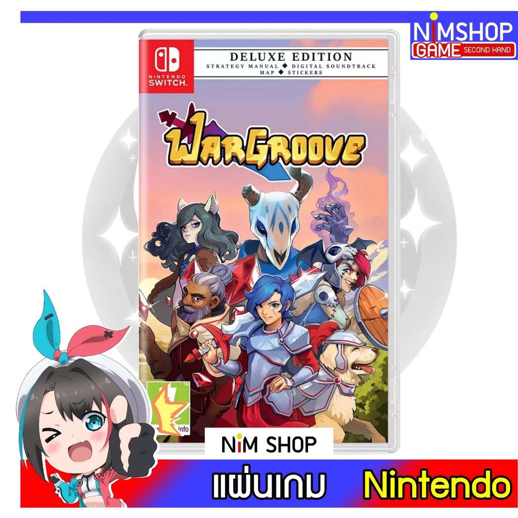 (มือ1)(มือ2) Nintendo Switch : Wargroove Deluxe Edition แผ่นเกม มือสอง สภาพดี