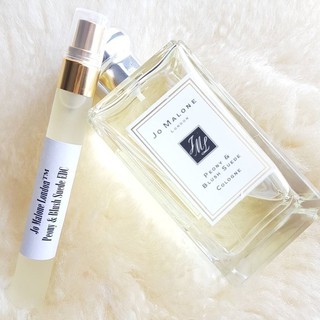 น้ำหอมแท้แบ่งขาย Jo Malone  Peony &amp; Blush Suede Cologne แท้ 100%  หัวใจสำคัญแห่งเสน่ห์ พิโอนี่