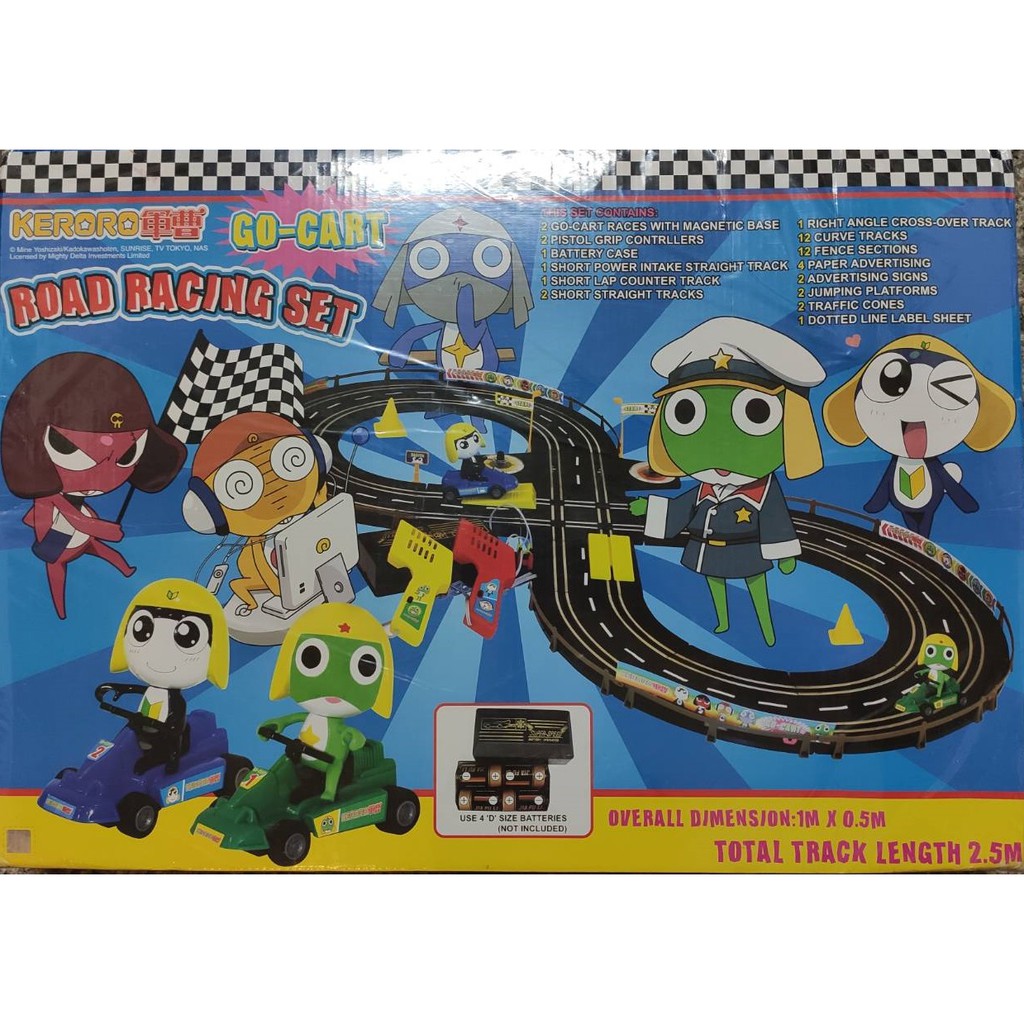 Keroro Go-Cart Road Racing Set Keroro Gunso สิบโท เคโรโระ - กันดั้ม กันพลา Gundam Gunpla NJ Shop