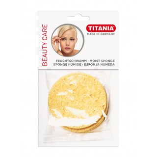 TITANIA Cosmetic sponge 8cm.ไททันย่า ฟองน้ำตกแต่งใบหน้า8ซม. TA-1981