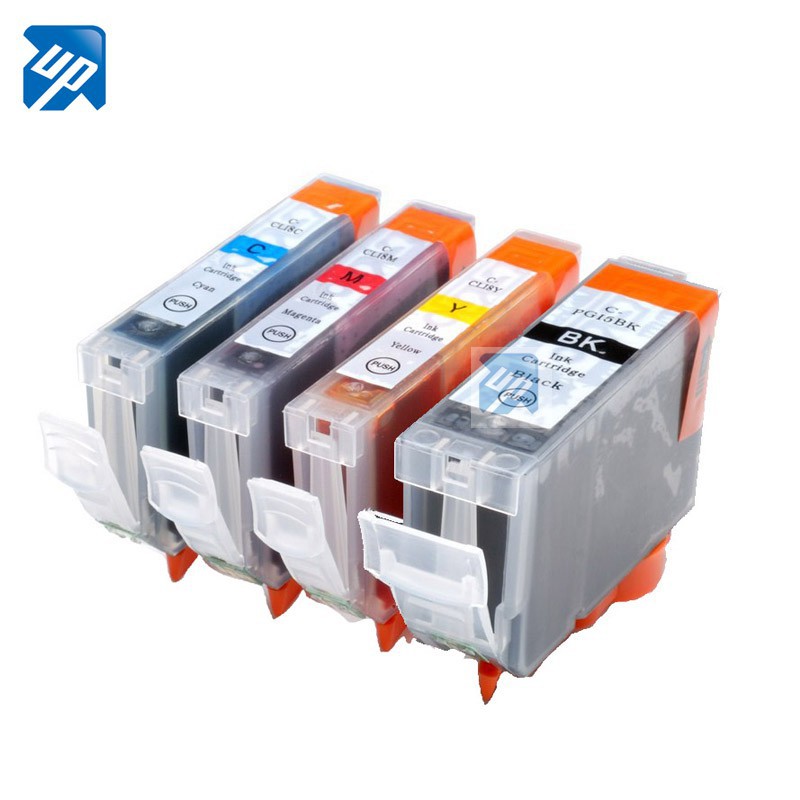 4 x หมึก PGI-5BK CLI-8 C/M/Y Canon PIXMA iP3300 iP3500 MP510 MP520 MX700 เครื่องพิมพ์ชิปหมึก PGI5 PG