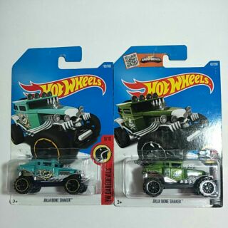 รถเหล็ก Hot wheels BAJA BONE SHAKER เขียว (lb006)ฟ้า(ib18)