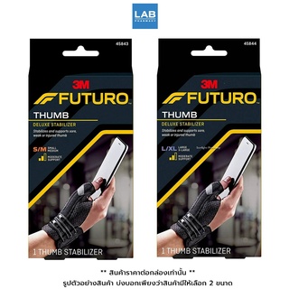 FUTURO ™ Deluxe Thumb Stabilizer - ฟูทูโร่ อุปกรณ์ช่วยพยุง นิ้วหัวแม่มือ สีดำ 1 ชิ้น/กล่อง