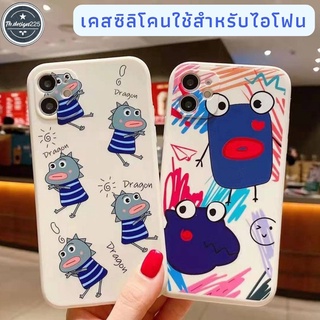 -พร้อมส่งในไทย-เคสซิลิโคนสกรีนลายการ์ตูน TPU นิ่ม ใช้สำหรับIPทุกรุ่น #426