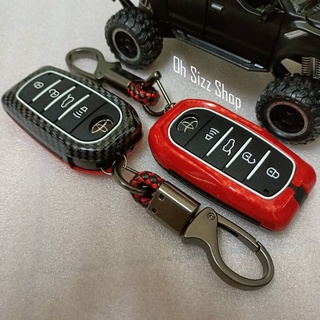 เคสรีโมทรถโลหะเคฟล่า Toyota Fortuner GR Sport แบบ 2 ชั้น รุ่นถอดกุญแจในรีโมทได้ ป้องกันการกระแทกได้เป็นอย่างดี