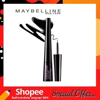 Maybelline Hyper Glossy Liquid Liner เมย์เบลลีน อายไลเนอร์ สีดำ