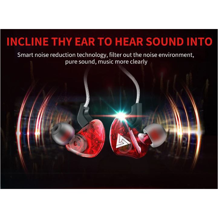 [ของแท้ 100%] QKZ CK5 หูฟังอินเอียร์  HiFi In-ear