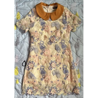 งานหายาก งานสะสม Dress ปัก 3 D งานป้าย BoRichTa size M มือ 2