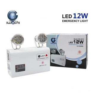 201-203ไฟฉุกเฉิน IWACHI  ทำงานอัตโนมัติ เมื่อไฟดับ Automatic Emergency Light 12w