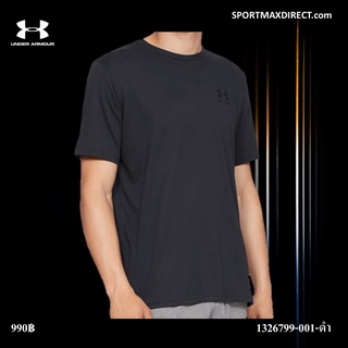 UNDER ARMOUR เสื้อยืดผู้ชาย (1326799-001-ดำ)