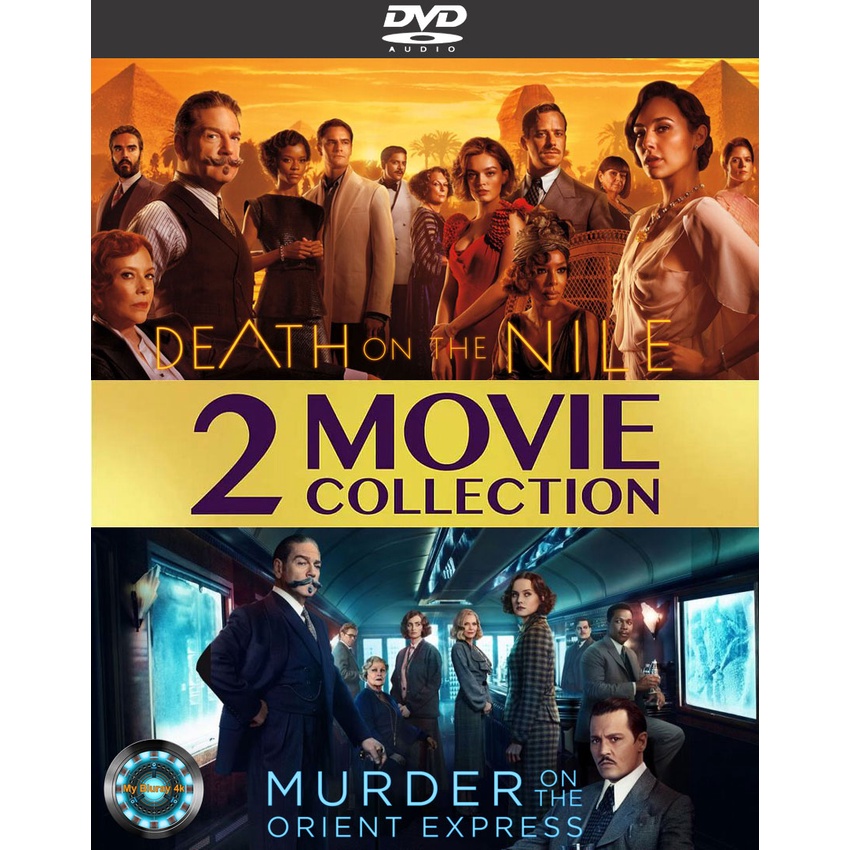 DVD หนังใหม่ เสียงไทยมาสเตอร์ Death on the Nile & Murder on the Orient Express Collection