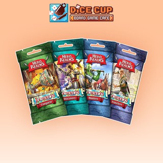 [ของแท้] Hero Realms Journeys Pack ( Hunters, Conquest, Discovery, Travelers ) Board Game