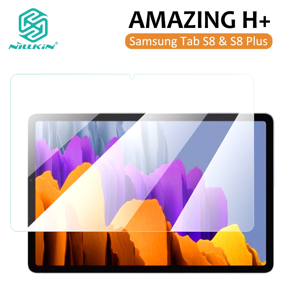 Nillkin H+ กระจกนิรภัย HD ป้องกันรอยขีดข่วนหน้าจอ กันรอยนิ้วมือ สําหรับ Samsung Galaxy Tab S8 Plus 5