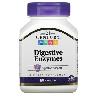 21st Century Digestive Enzymes 60 Capsules