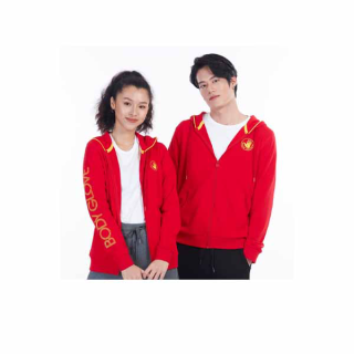 BODY GLOVE SC TRACK CLUB Hoodies เสื้อฮู้ด ชาย-หญิง สีแดง-05