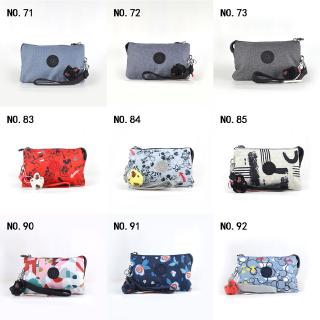 Kipling กระเป๋าถือกระเป๋าคีย์การ์ดขนาดเล็กสามชั้น -K13265