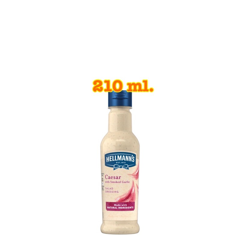 Hellmann's Caesar with Smoked Garlic Salad Dressing 210 ml.