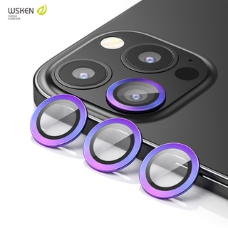 Wsken iphone 13 pro max (6 . 7) เคสโลหะป้องกันรอยขีดข่วน Colorful camera lens protector